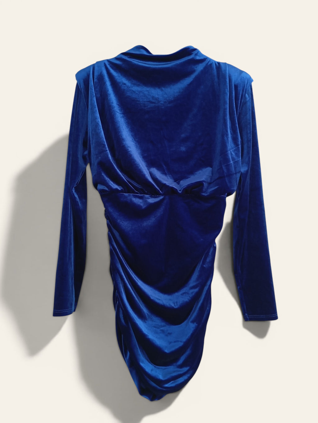 Robe Mia&Lova Bleu Roi Suédine – Taille S