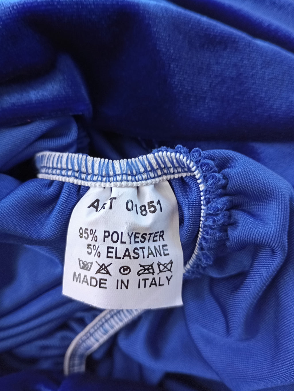 Robe Mia&Lova Bleu Roi Suédine – Taille S