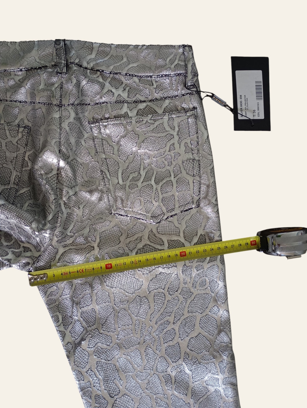Pantalon Droit Argenté Kleymac – Taille 36