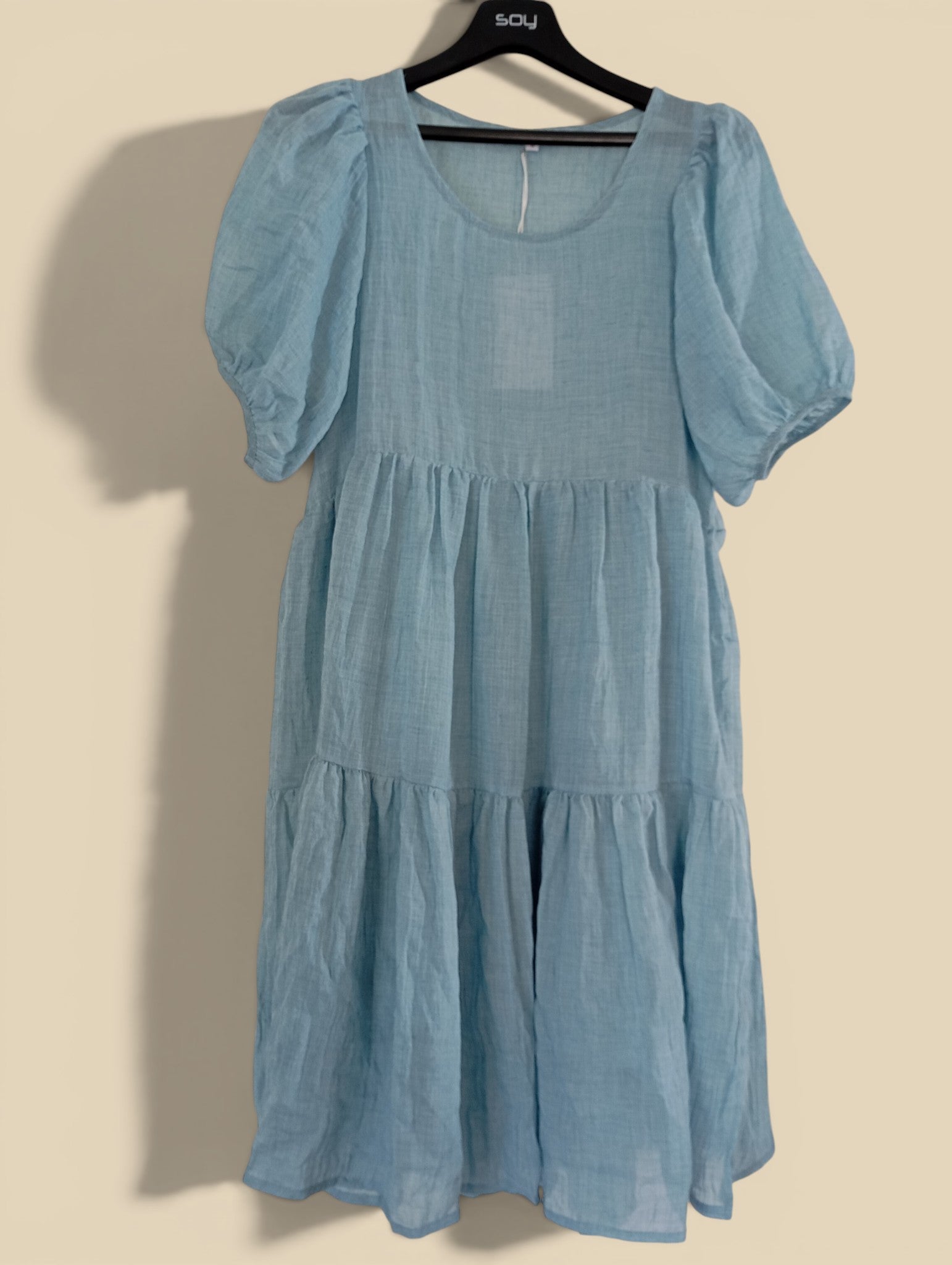 Robe courte Sweet Miss – Bleu ciel – Taille S