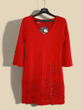 Desigual Robe Vest Dominique – Rouge – Taille S