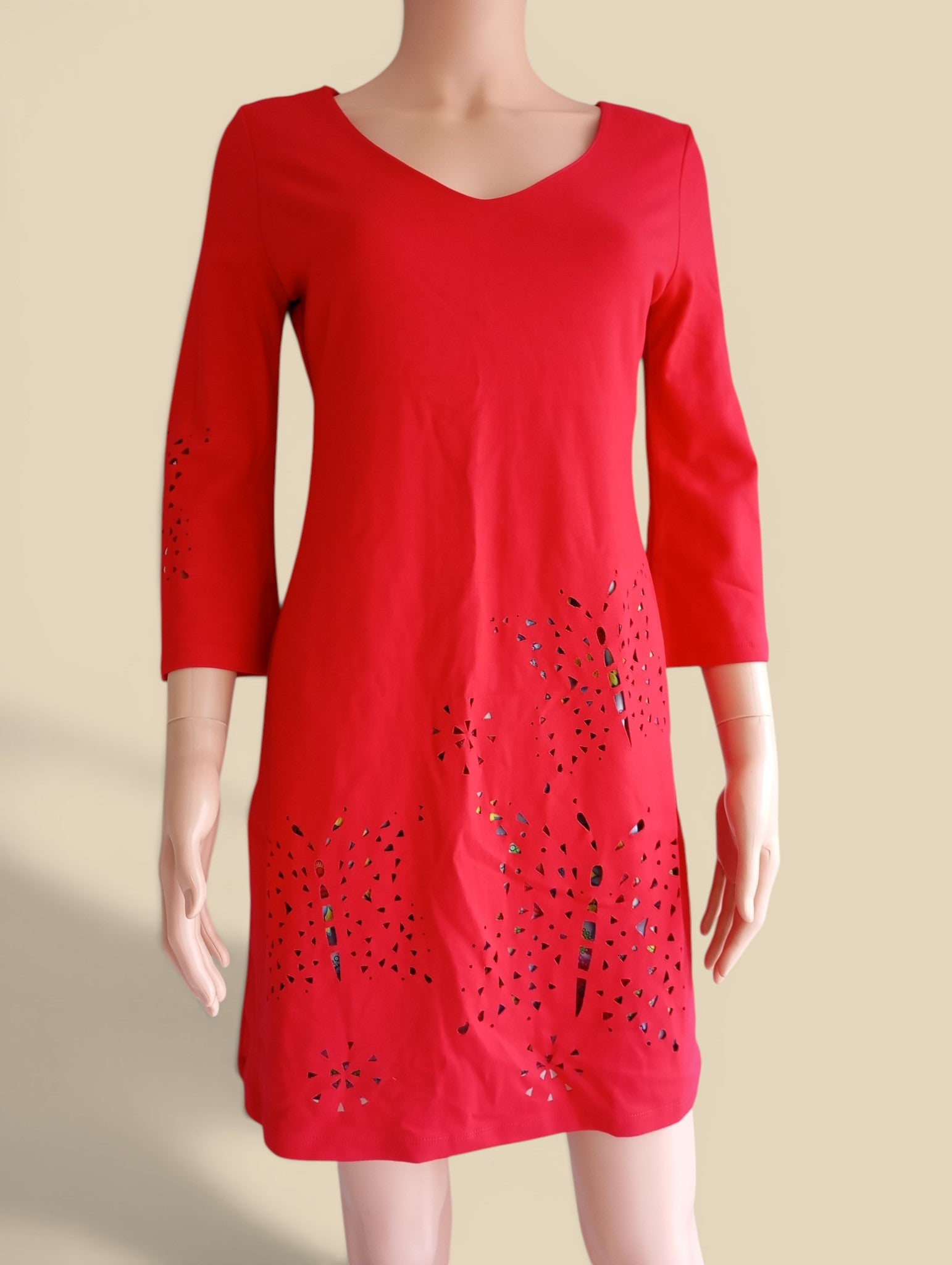Desigual Robe Vest Dominique – Rouge – Taille S
