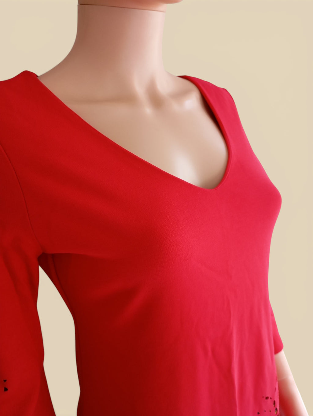 Desigual Robe Vest Dominique – Rouge – Taille S