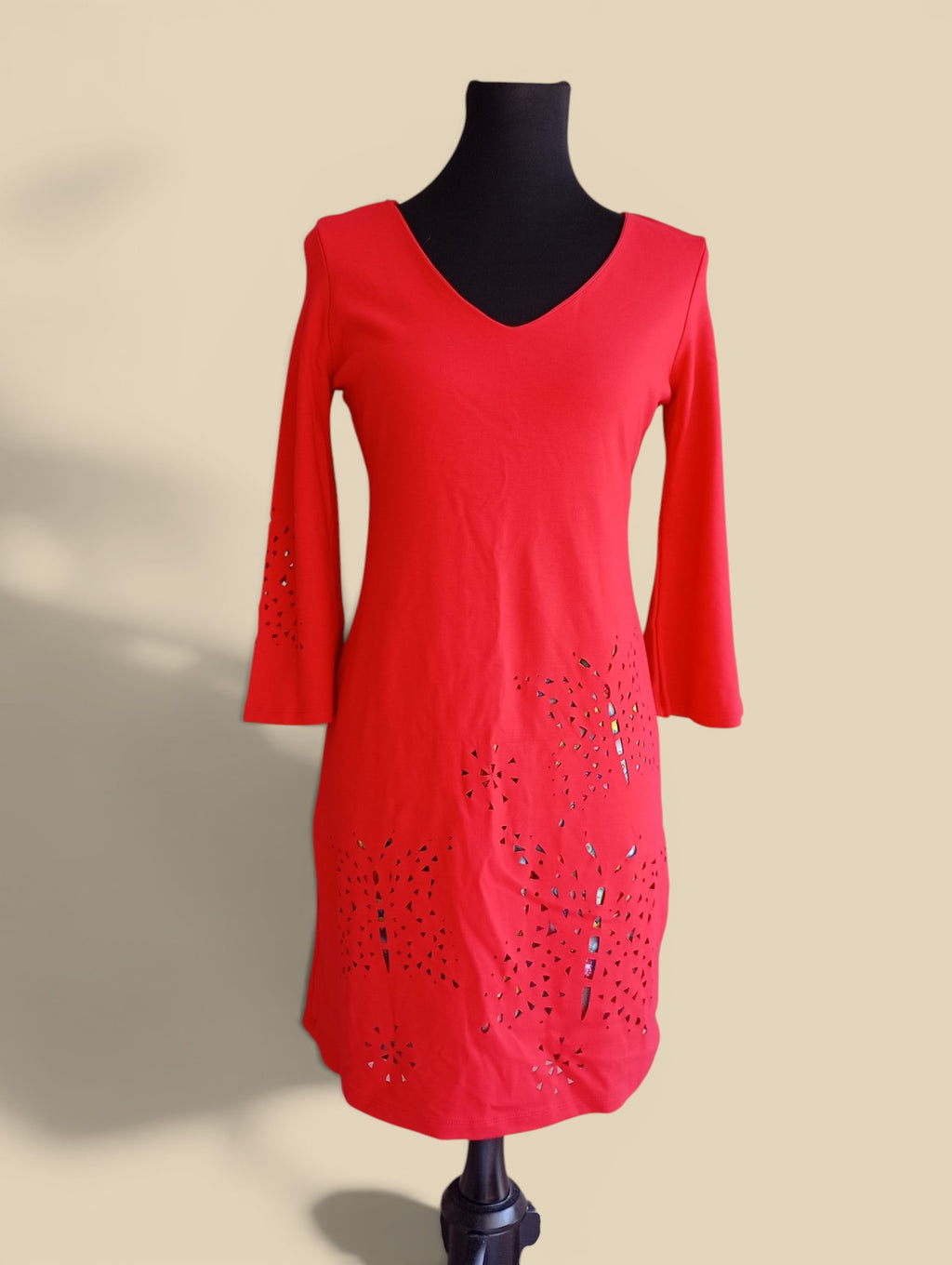 Desigual Robe Vest Dominique – Rouge – Taille S