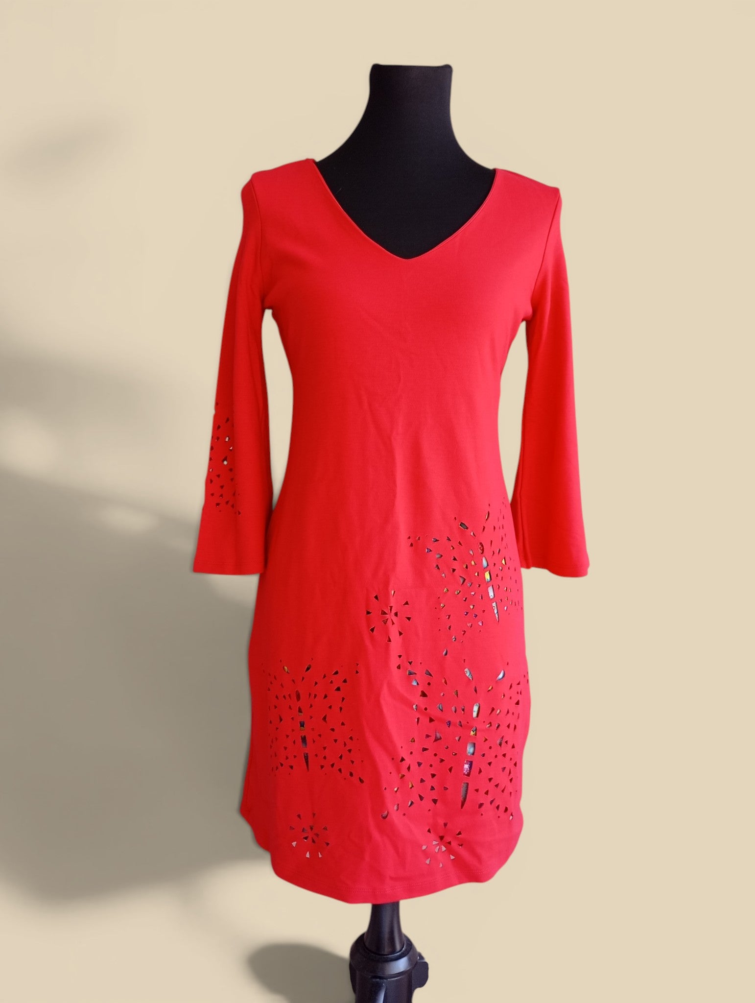 Desigual Robe Vest Dominique – Rouge – Taille S