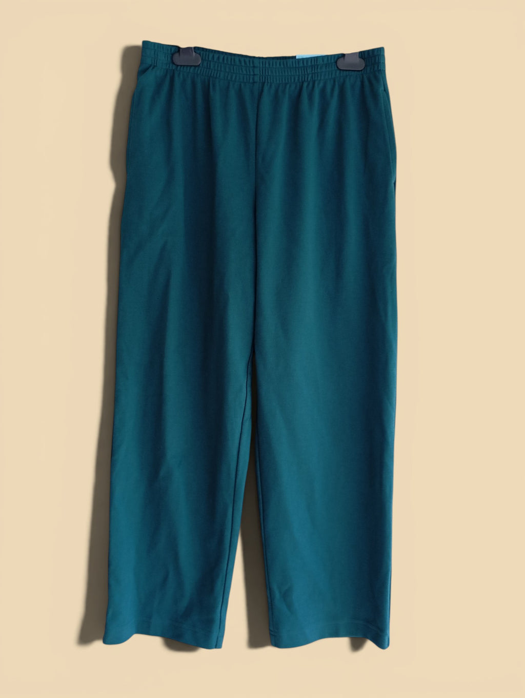 Pantalon Laura Scott Petite Bleu Canard – Coupe Droite 7/8 – Taille S