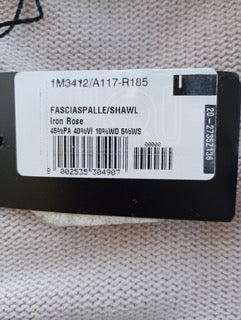 Boléro Patrizia Pepe – Gris Perle | Rosette | Taille 1