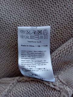 Boléro Patrizia Pepe – Gris Perle | Rosette | Taille 1