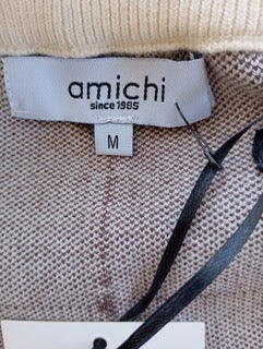 Jupe Amichi –  Beige À Carreaux | Taille M