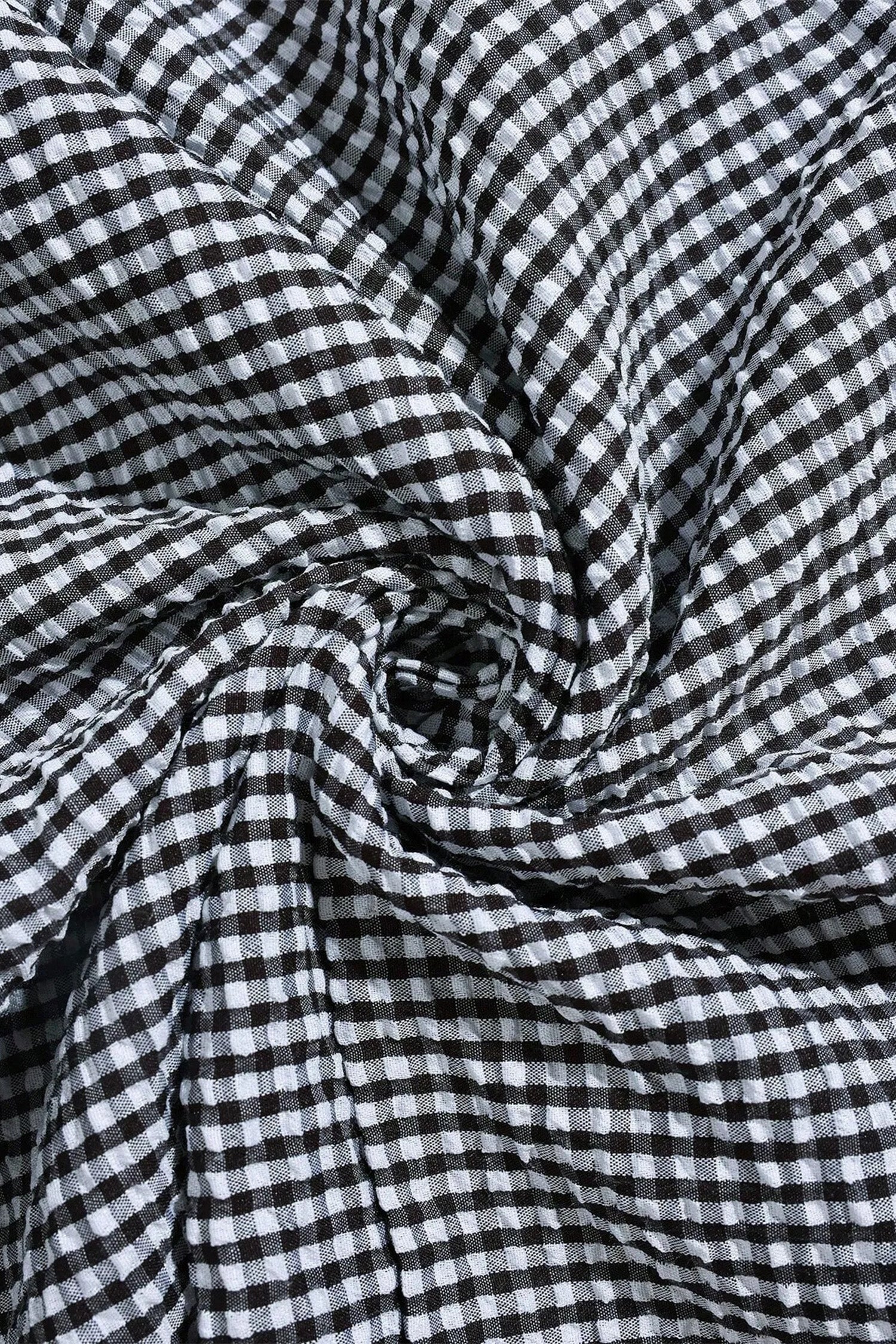 Pull Grande Taille à Carreaux — Nœud Décoratif & Manches Cloche