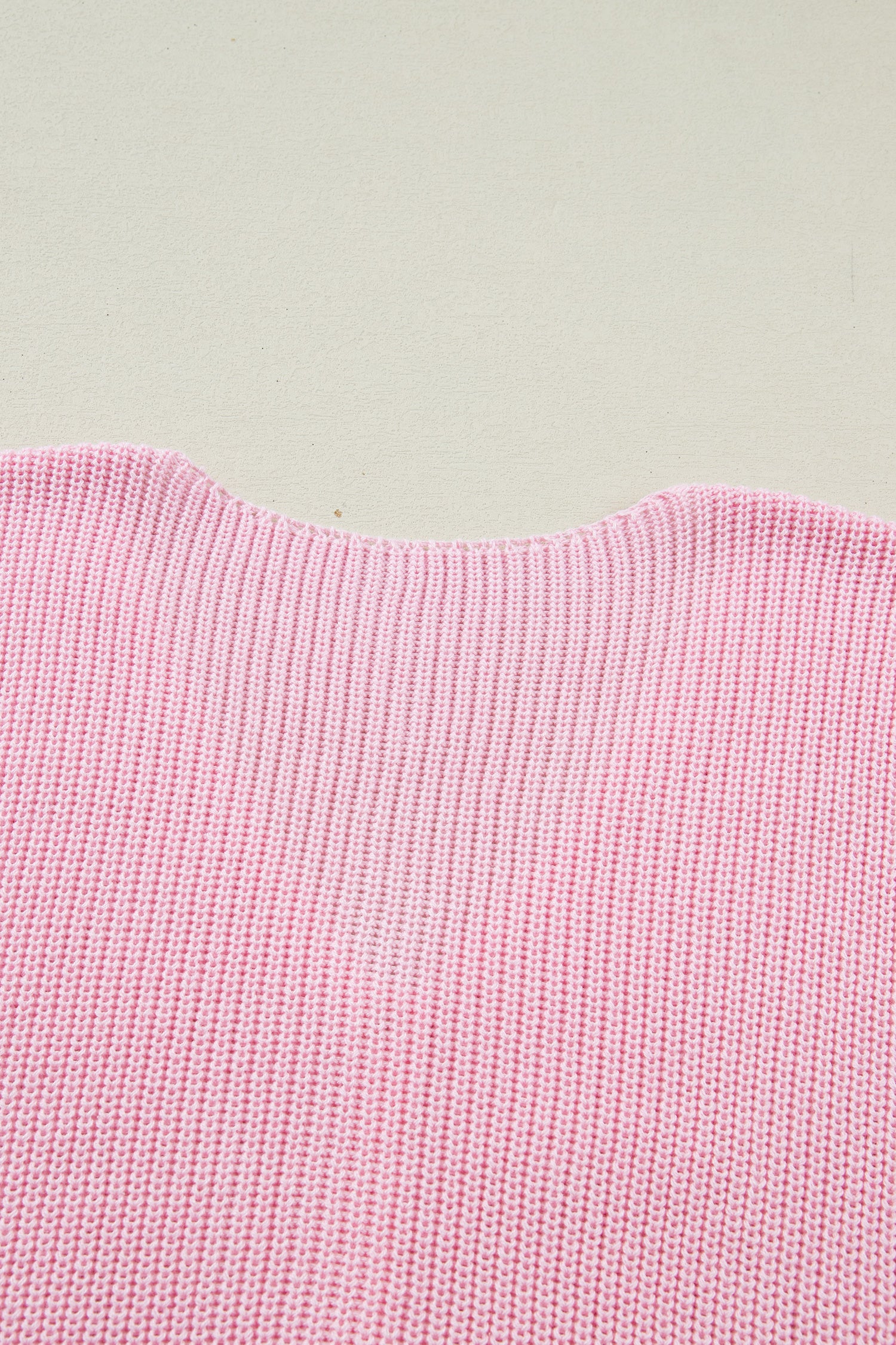 Gilet Sans Manches Rose – Col en V, Boutons & Poches