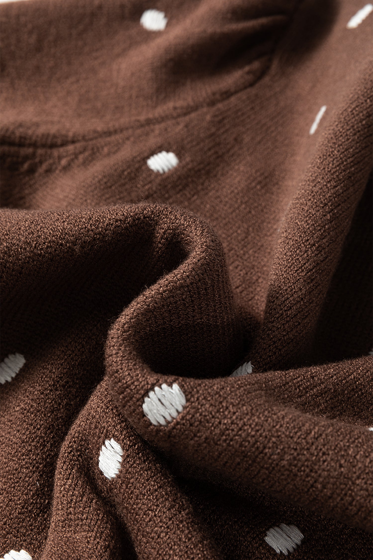 Pull Jaune Crème à Pois – Manches Courtes Bouffantes, Col Rond, Maille Légère