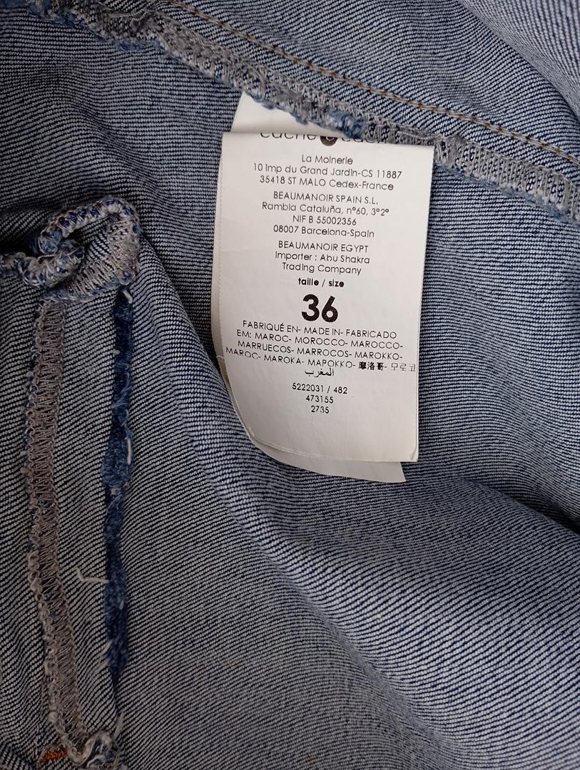 Jupe courte en jean bleue - Cache Cache - T36 - Très bon état