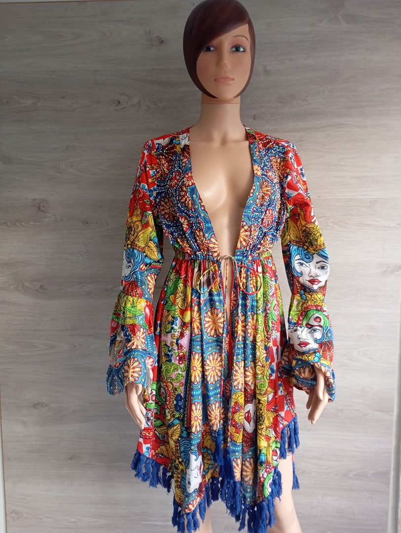 Robe Leoni Al Sole - Taille unique - multicolore - très bon tat
