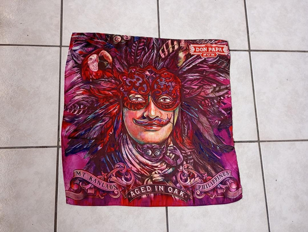 Foulard Don Papa - Violet - Très bon état