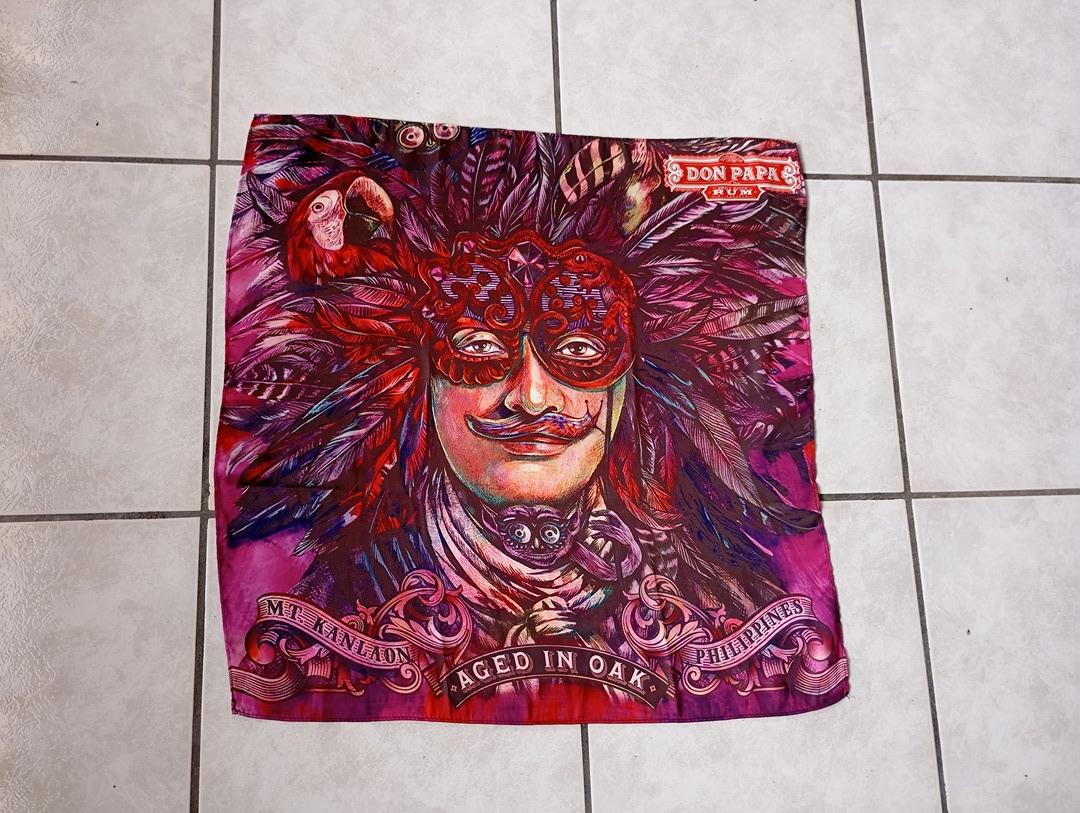 Foulard Don Papa - Violet - Très bon état