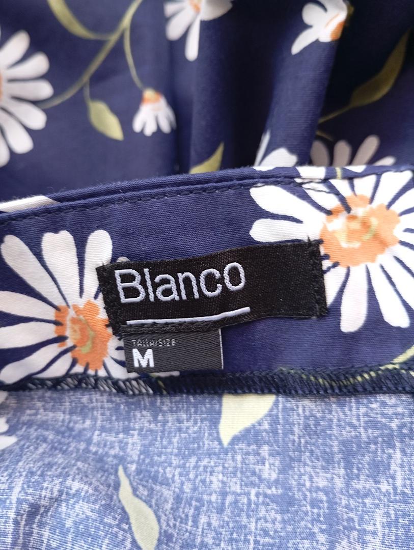 Robe d'été fleurie bleue — Blanco — T.M — Neuve