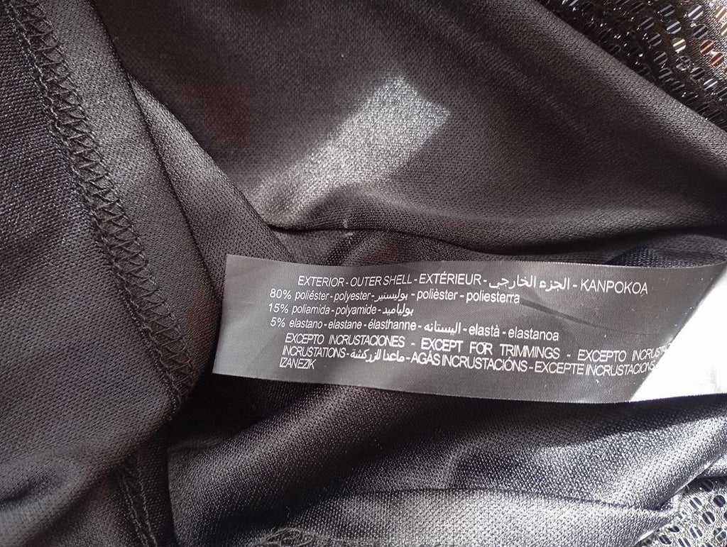 Superbe robe de soirée scintillante - Lefties taille S - Gris - neuve