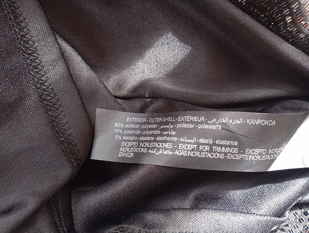 Superbe robe de soirée scintillante - Lefties taille S - Gris - neuve