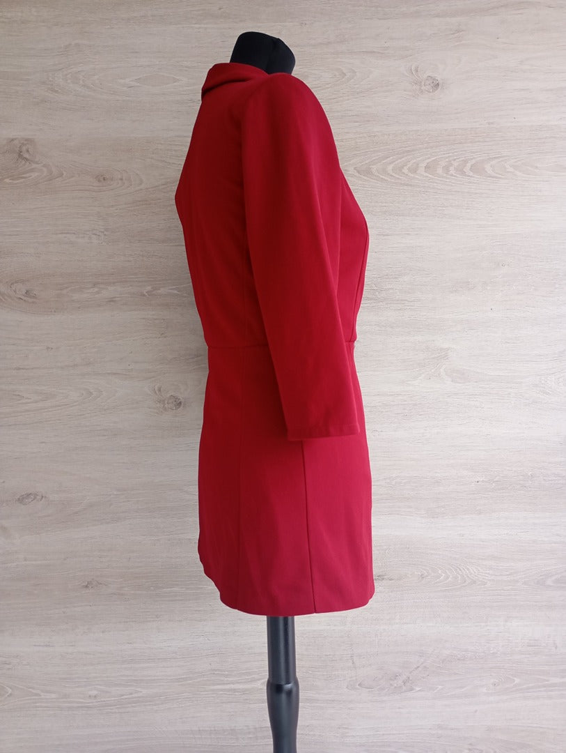 Blazer manches longues Boohoo - 34 - Rouge/bordeau - neuf