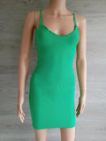 Belle robe d'été Bershka taille Xs/s - Vert - Neuf avec étiquette - matière douce