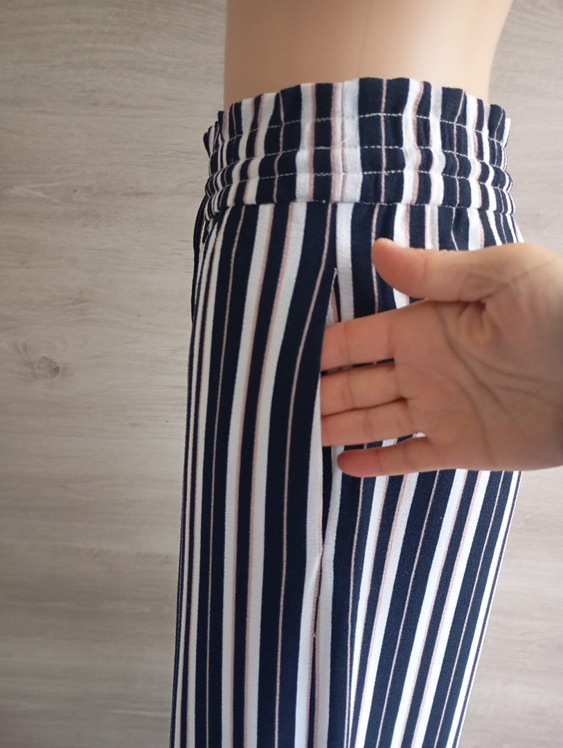 Pantalon fluide et épais femme Only - Xs - Navy - très bon état