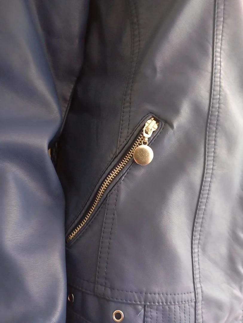 Blouson Perfecto Marine Saturne – Style Rock Chic | Seconde Main Taille L