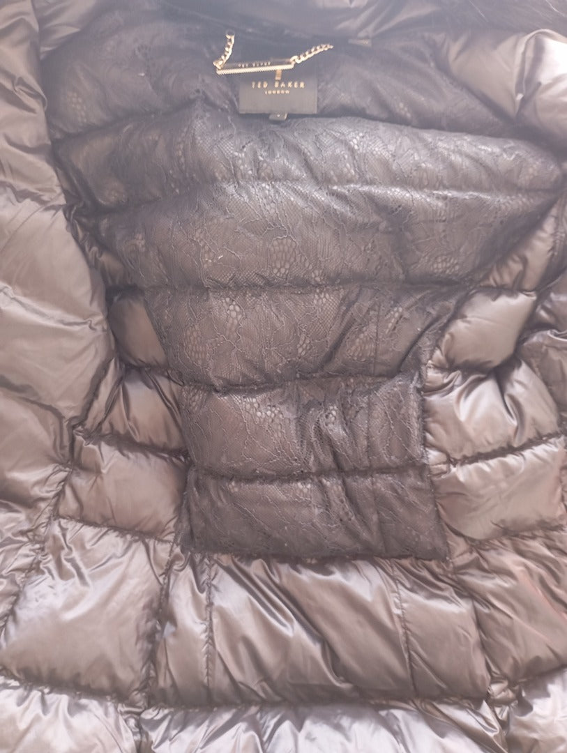 Doudoune noire en duvet — Ted Baker — Taille S — Très bon état