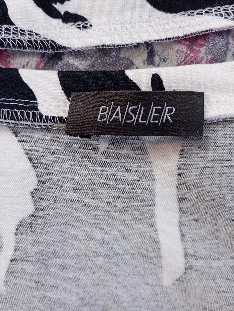 Blouse sans manches Basler - 46 - Blanc/multicolore - Très bon état