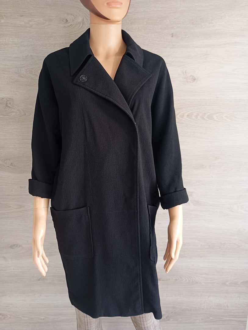 Joli manteau léger - La redoute -taille xs - Noir en très bon état