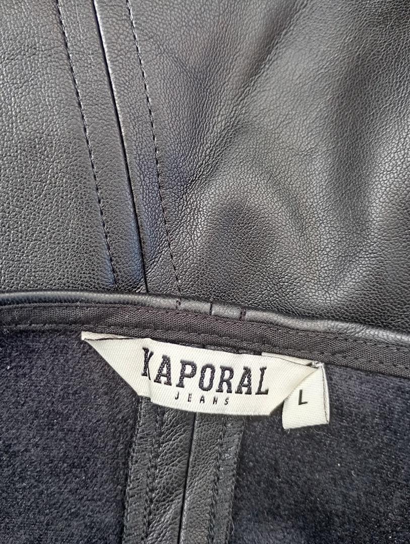 Robe Kaporal manches courtes - L - Noir - neuve - cuir