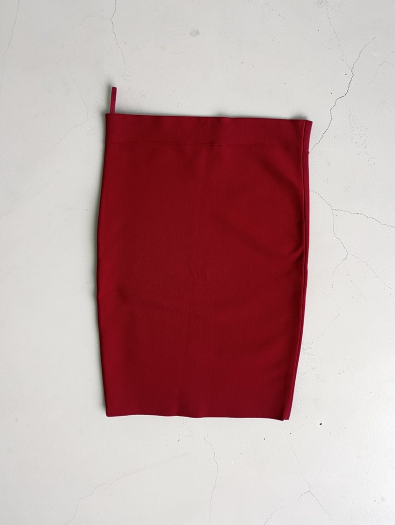 Jupe moulante - Bcbgmaxazria - S - Bordeaux - Très bon état