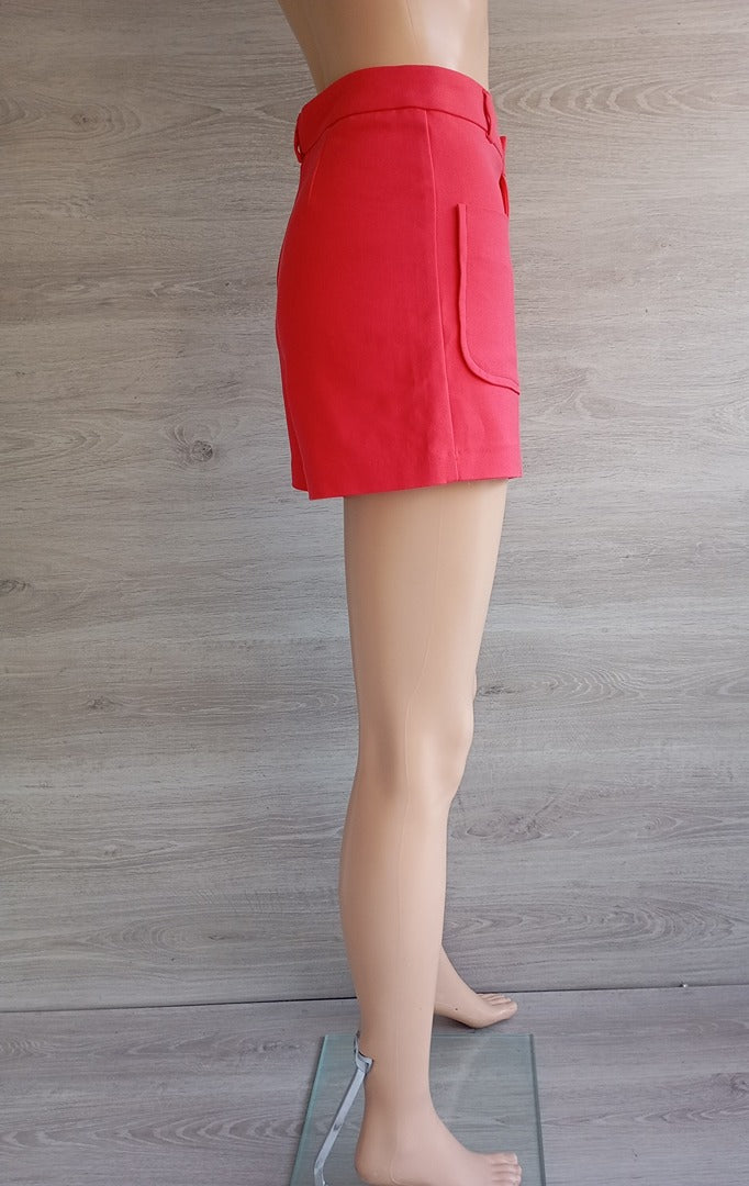 Short Stradivarius - 36 - Rouge corail - Neuf avec étiquette