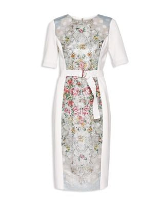 Robe Ted Baker - 36 - Blanc - Très bon état