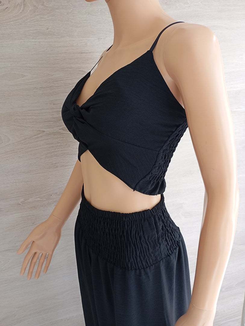 Ensemble Cherry Moda - Taille Xs/xxs - Noir - Très bon état