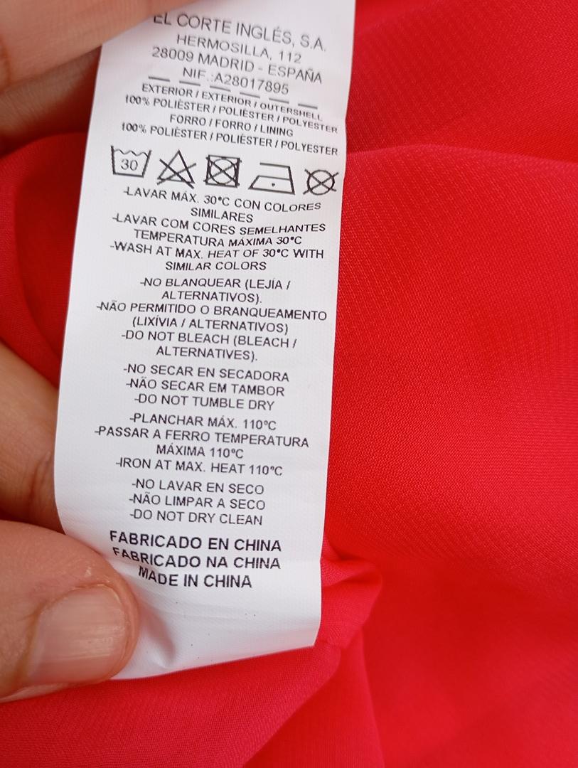 Superbe robe longue Easy Wear taille S - corail - neuve
