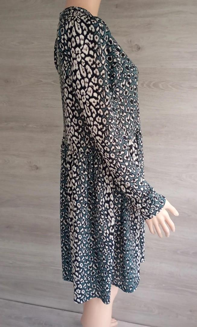 Robe Zara manches longues taille S effet animal - Multicolore - très bon état