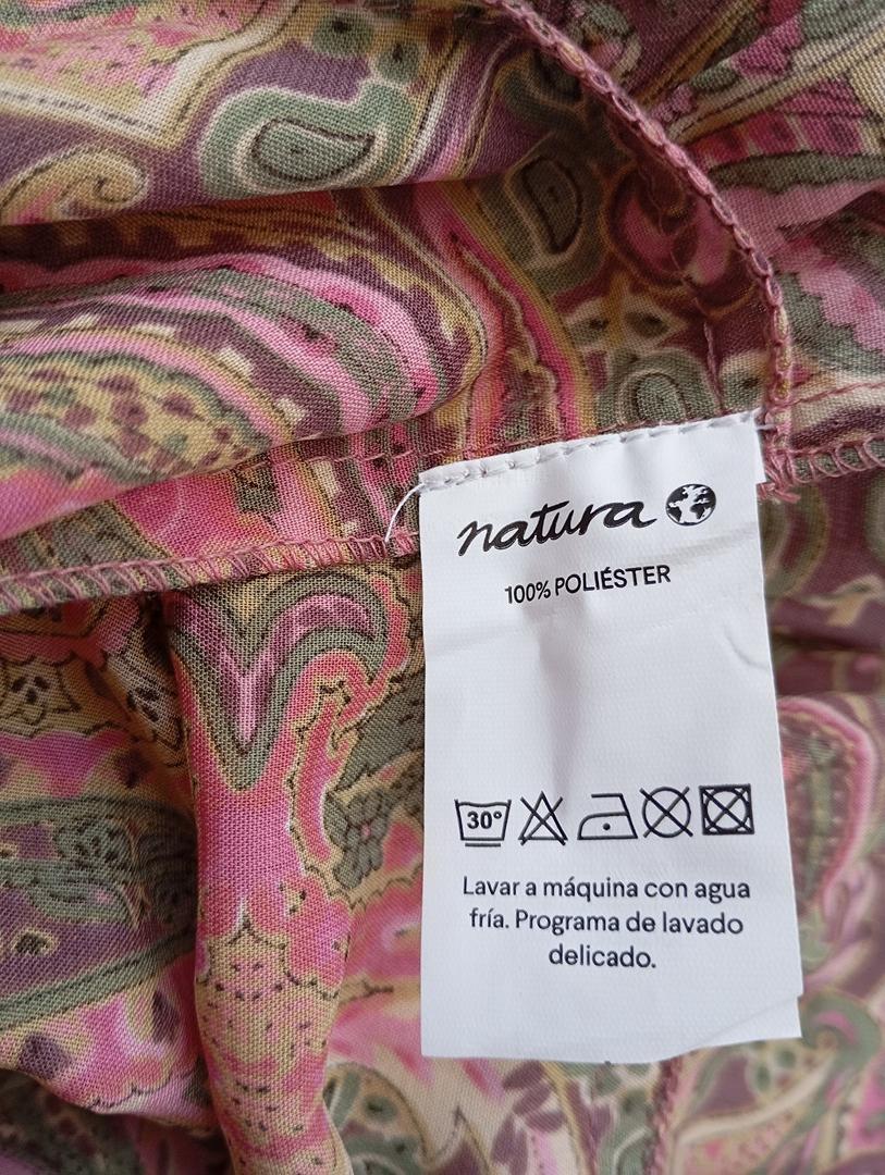 Robe d'été courte 🌸 Natura 🌸 S - Rose/multicolore - Neuf avec étiquette