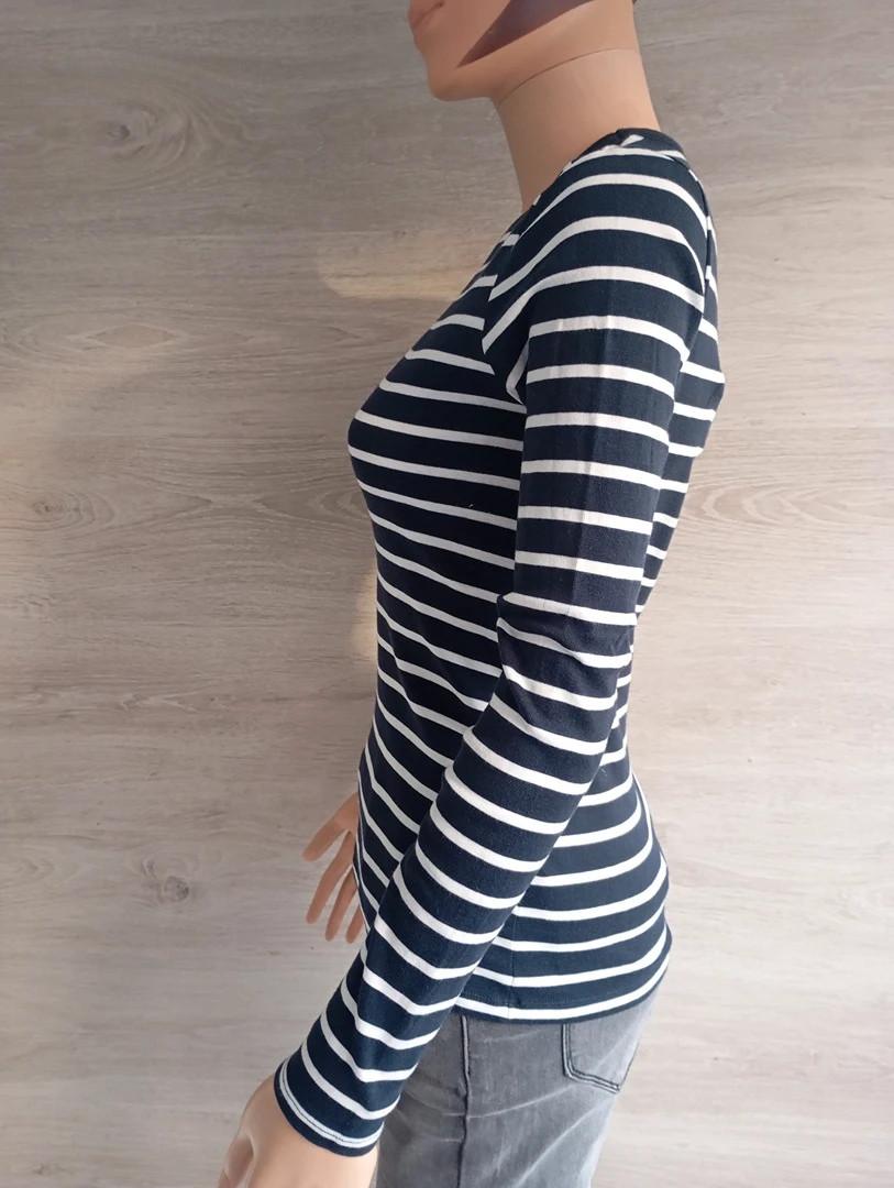 T-shirt manches longues femme Petit Bateau - Xs - Navy - très bon état