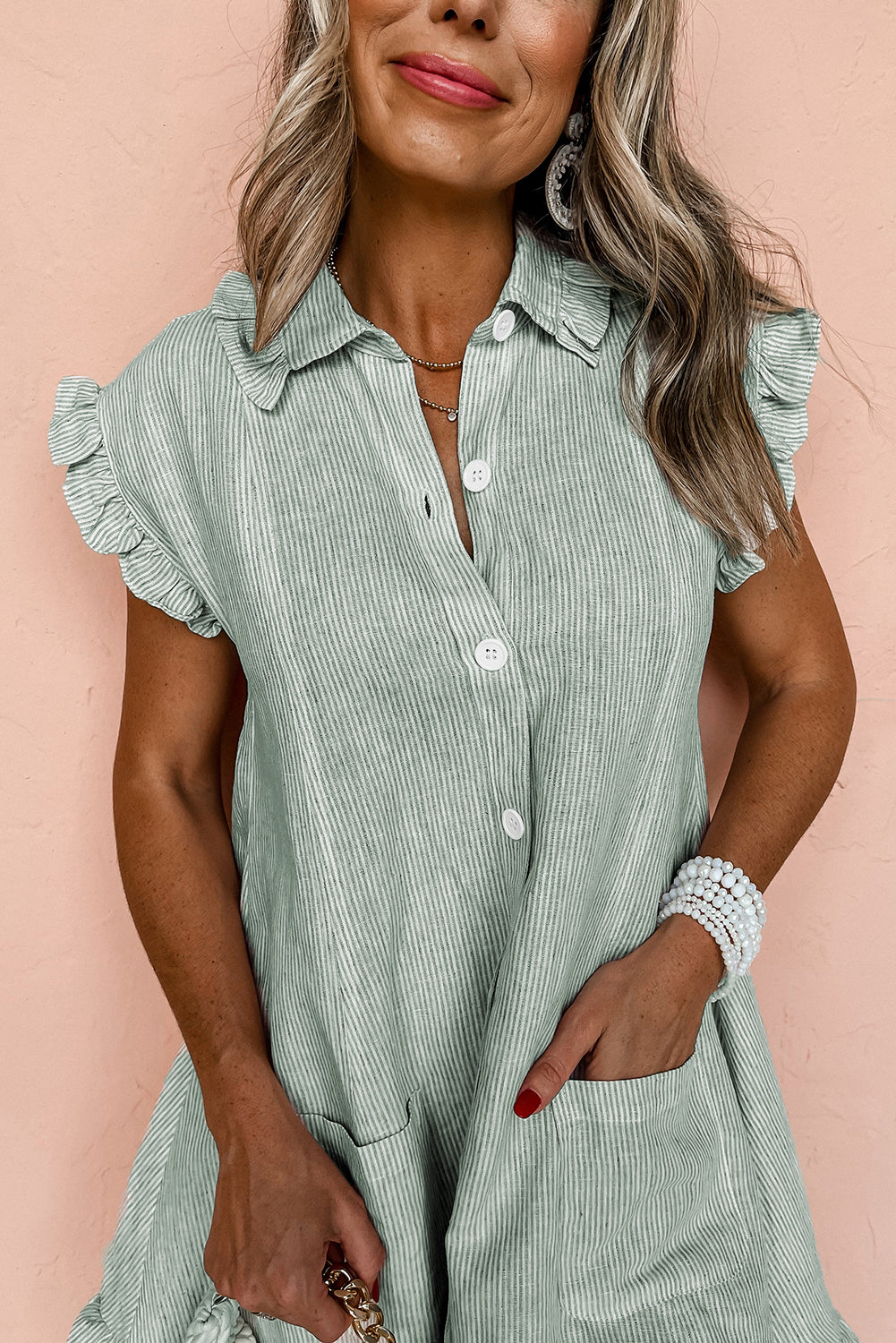 Robe Sauge – Volants & Douceur Estivale