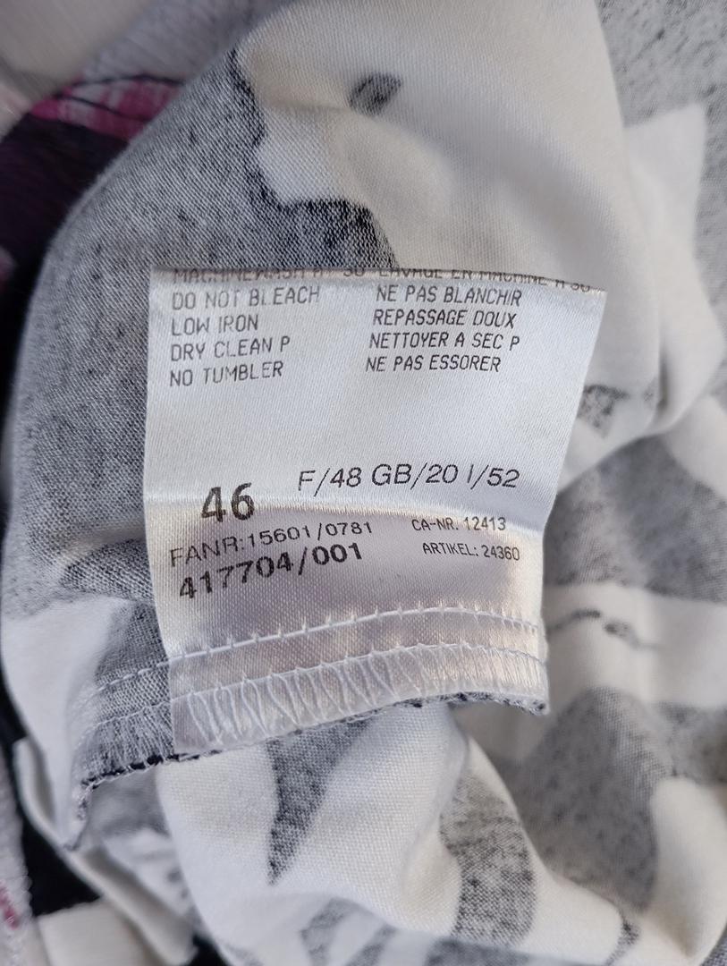 Blouse sans manches Basler - 46 - Blanc/multicolore - Très bon état