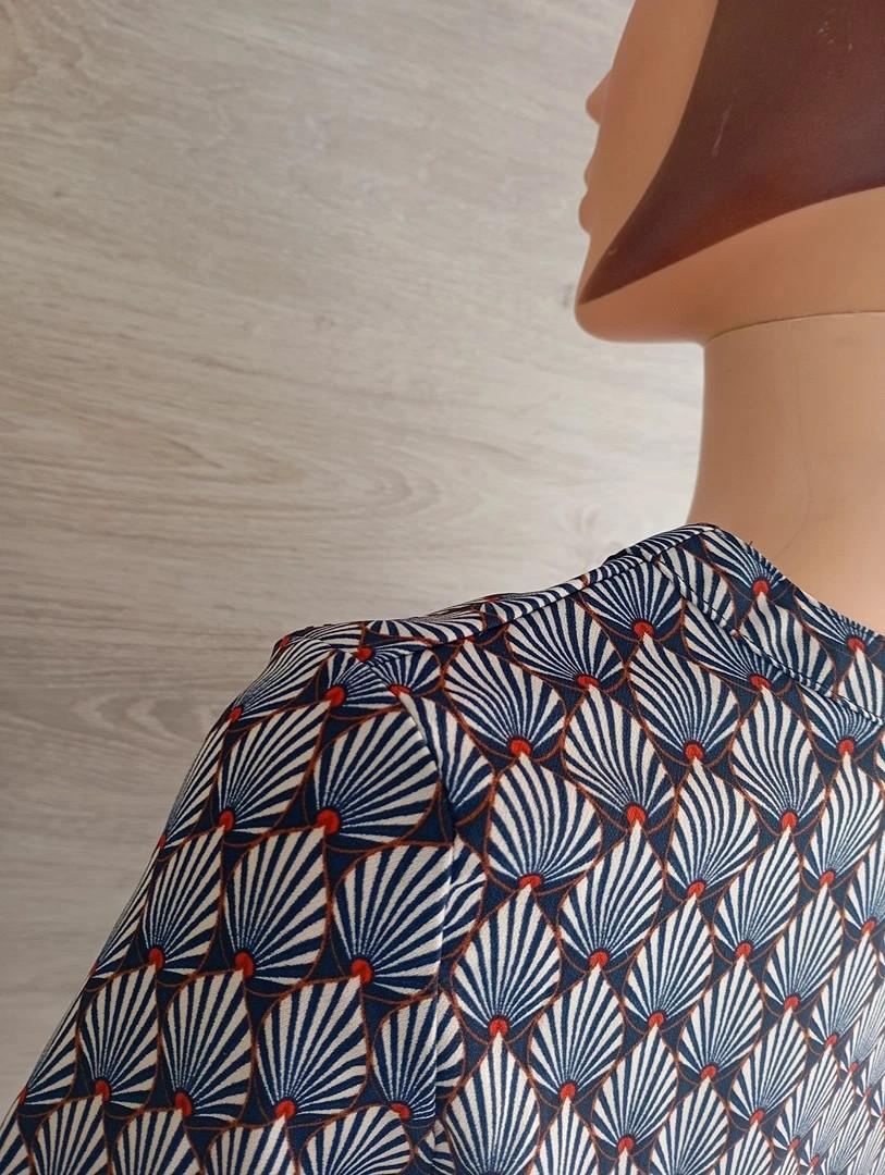 Blouse Edji avec motifs - S - Multicolore - très bon état