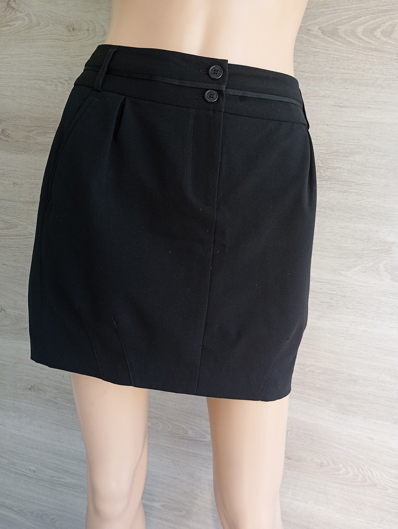 Mini jupe Naf Naf - 36 - Noir - très bon état