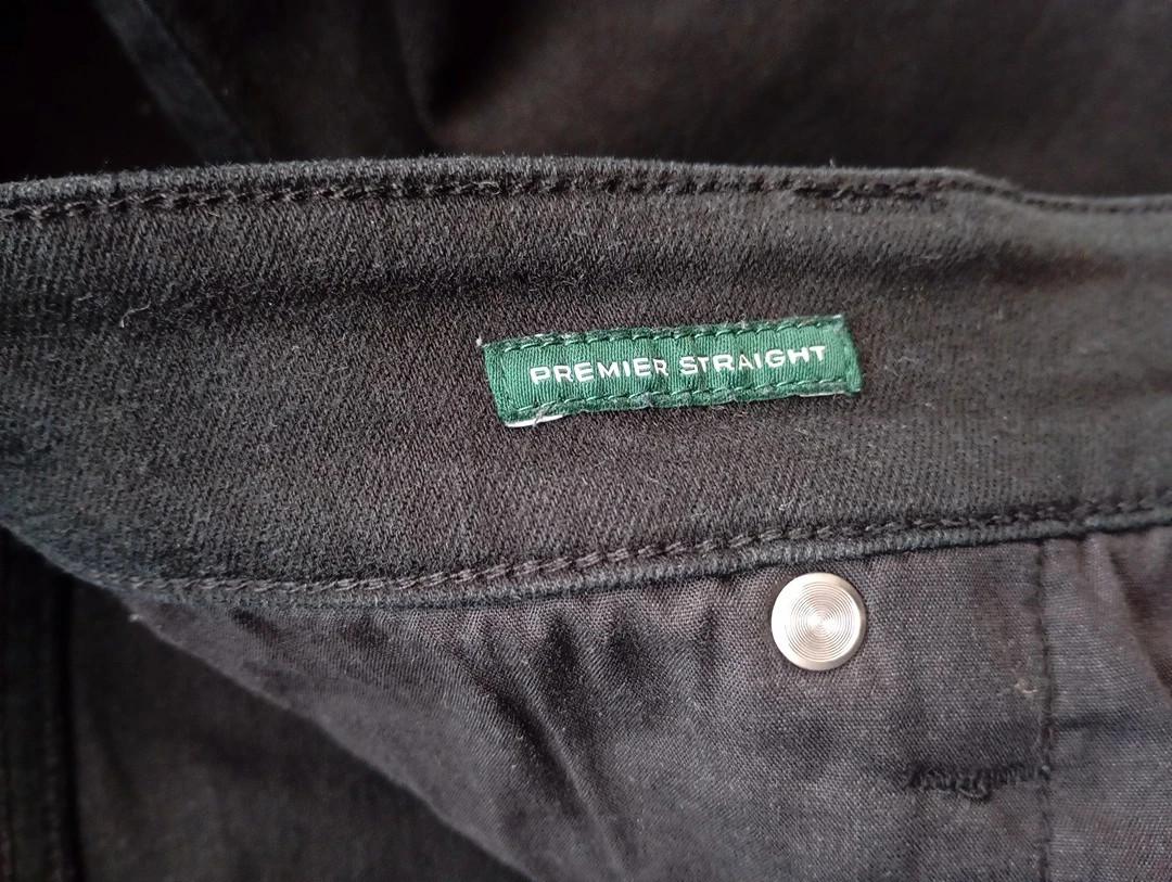 Joli jeans droit noir Lauren Ralph Lauren taille S