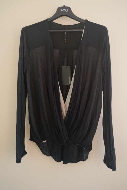 Blouse Amadi – face fond beige