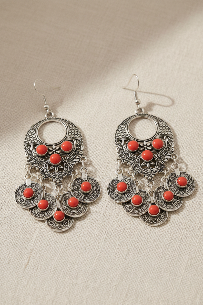 Boucles corail éditorial KiyaDressPro