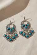 Boucles turquoise éditorial KiyaDressPro