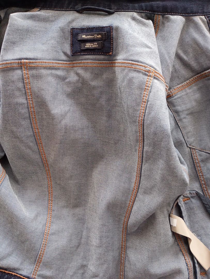 Super veste en jean Massimo Dutti taille S - marine en super état