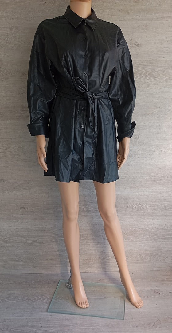 Robe chemise Zara - S - Noir - Très bon état
