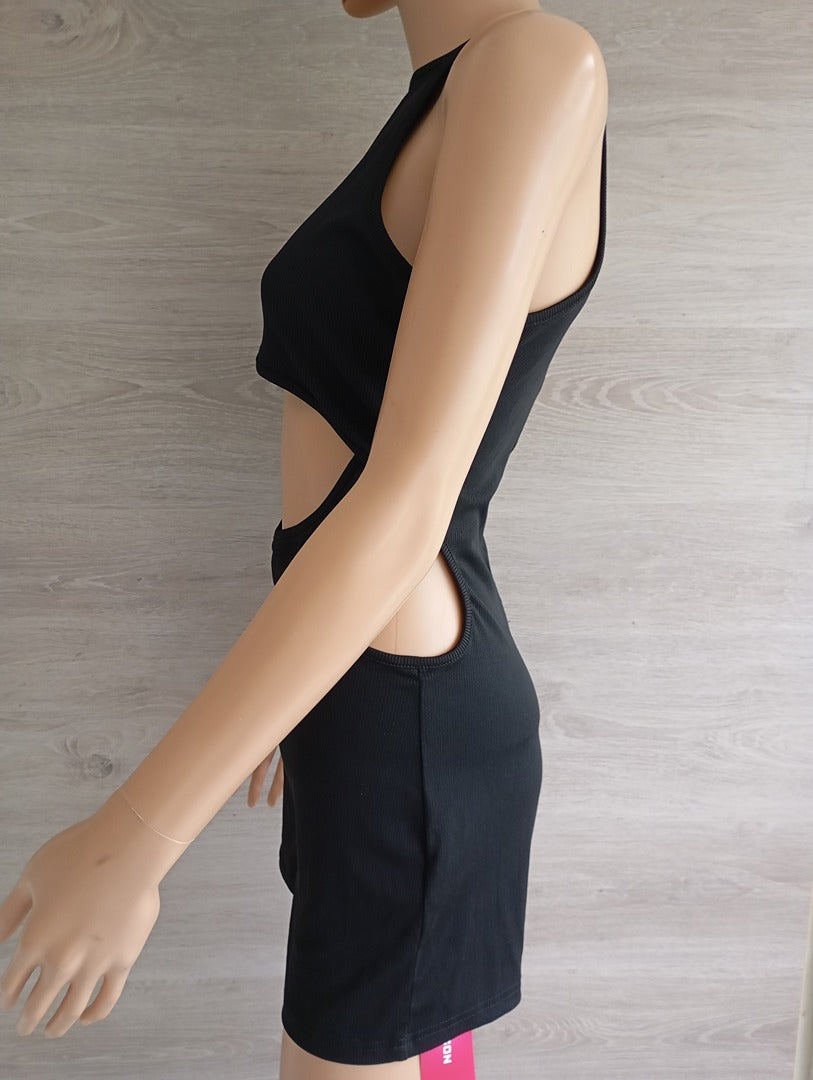 Combishort Shein - M - Noir - Neuf avec étiquette